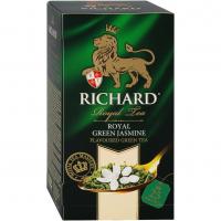 ЧАЙ RICHARD "ROYAL GREEN JASMINE" ЗЕЛ. (ПАКЕТ) 0.6КГ/50Г САШЕТ ЧАЙ RICHARD "ROYAL GREEN JASMINE" ЗЕЛ. (ПАКЕТ) 0.6КГ/50Г САШЕТ