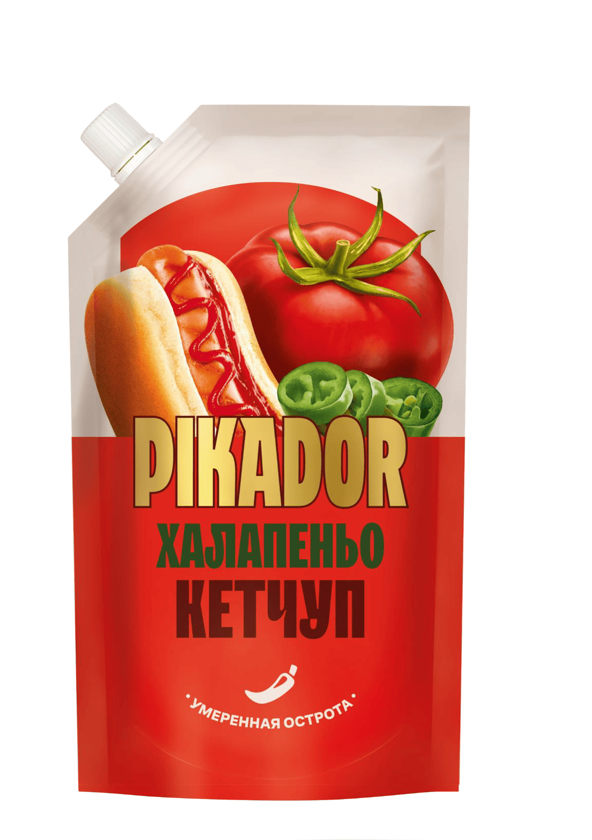 КЕТЧУП ПИКАДОР ХАЛАПЕНЬО 300Г Д/П