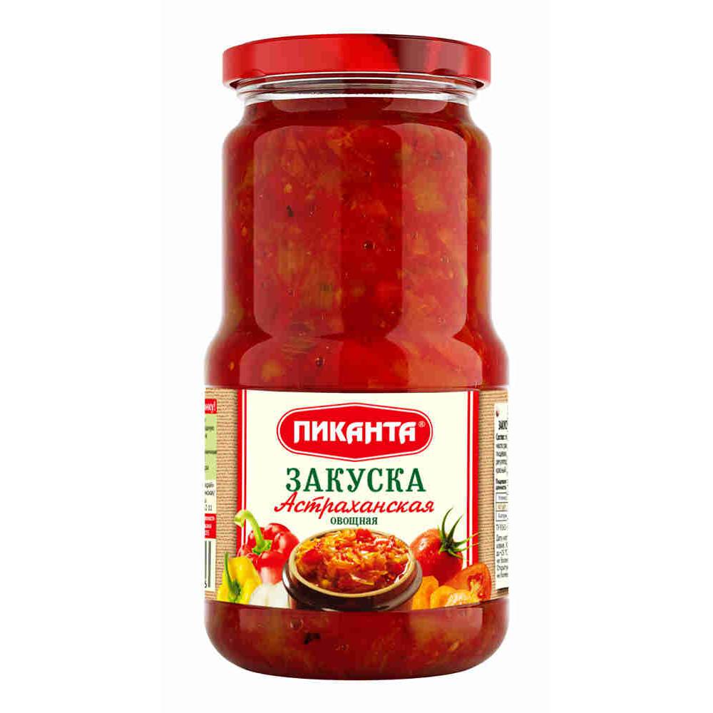 ЗАКУСКА ОВОЩНАЯ АСТРАХАНСКАЯ ПИКАНТА 460ГР