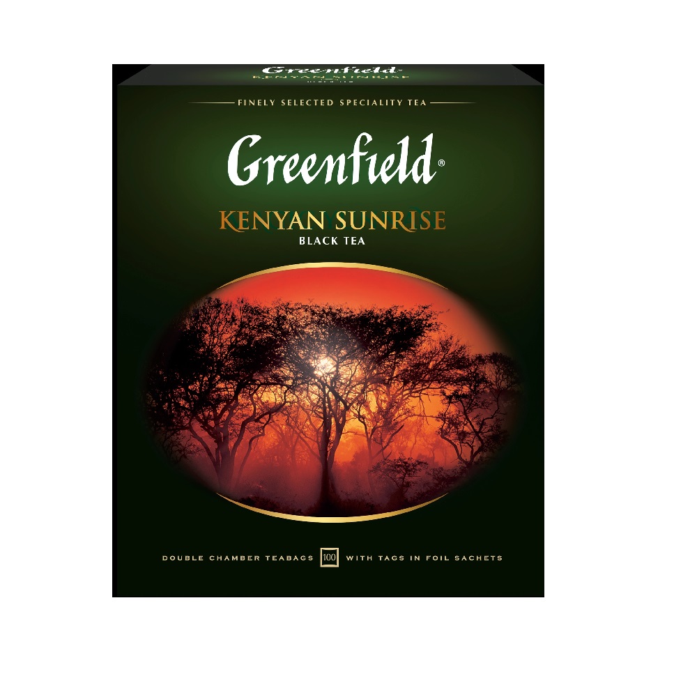 ЧАЙ ГРИНФИЛД КЕНИАН САНРАЙЗ 100П*2Г ЧЕРНЫЙ