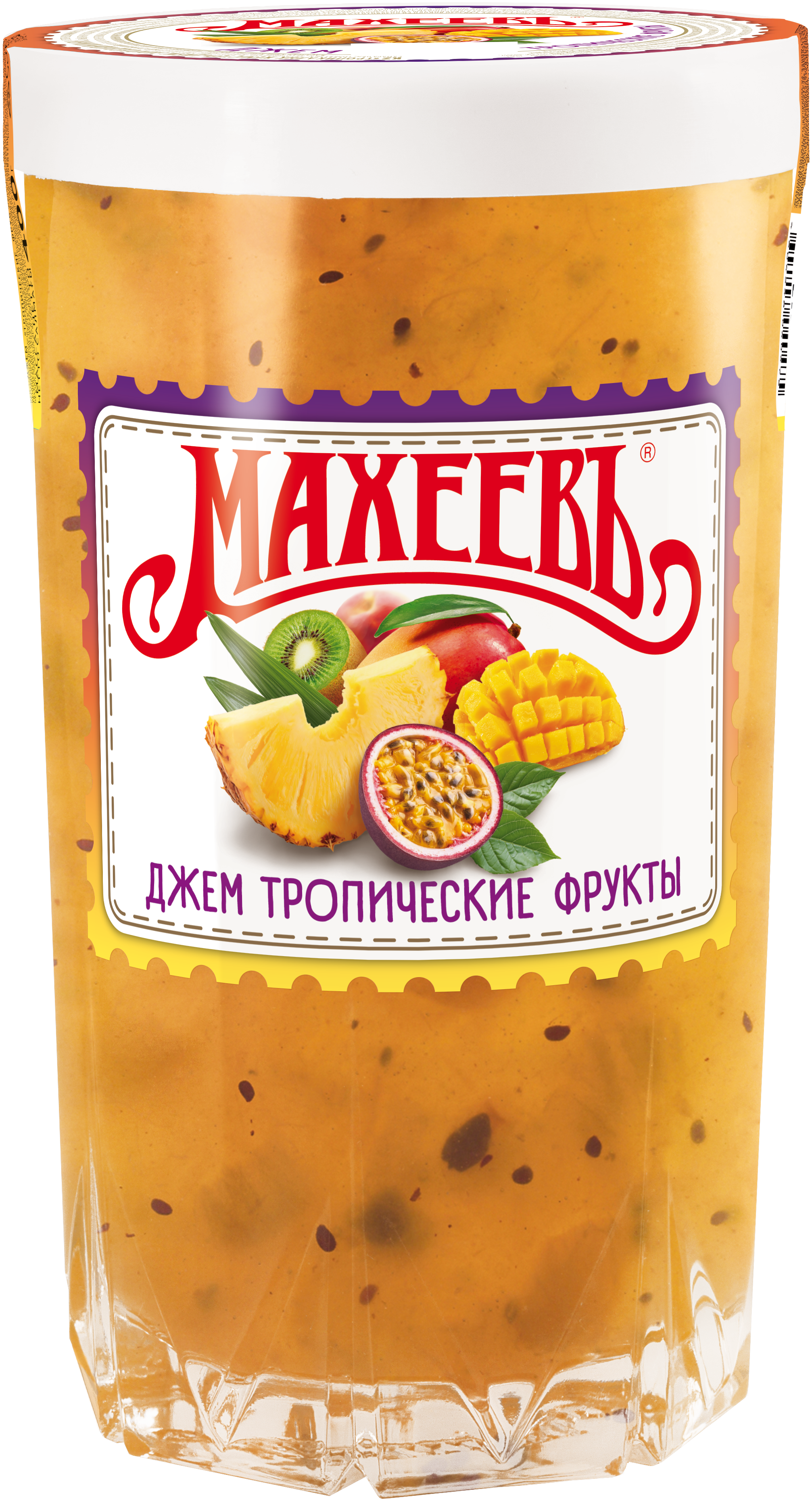 ДЖЕМ МАХЕЕВЪ ТРОПИЧЕСКИЕ ФРУКТЫ СТАК 400ГР