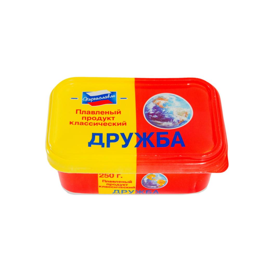 С ЗМЖ ПЛАВЛЕНЫЙ ПРОДУКТ ДРУЖБА ПЕРЕЯСЛАВЛЬ 50% ВАН 250ГР
