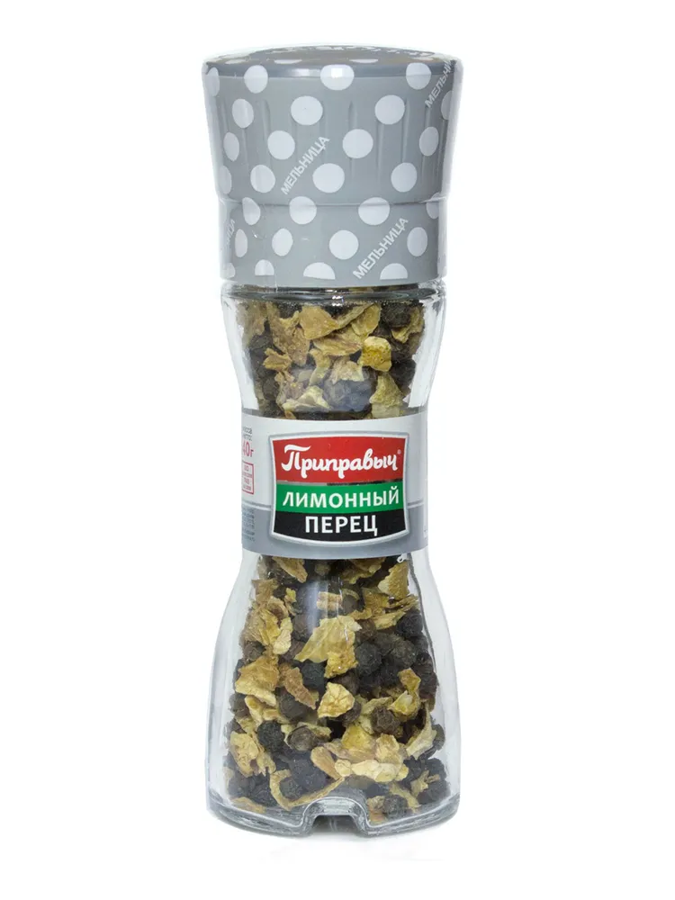 ПРИПРАВА ЛИМОННЫЙ ПЕРЕЦ МЕЛЬНИЦА ПРИПРАВЫЧ 40Г