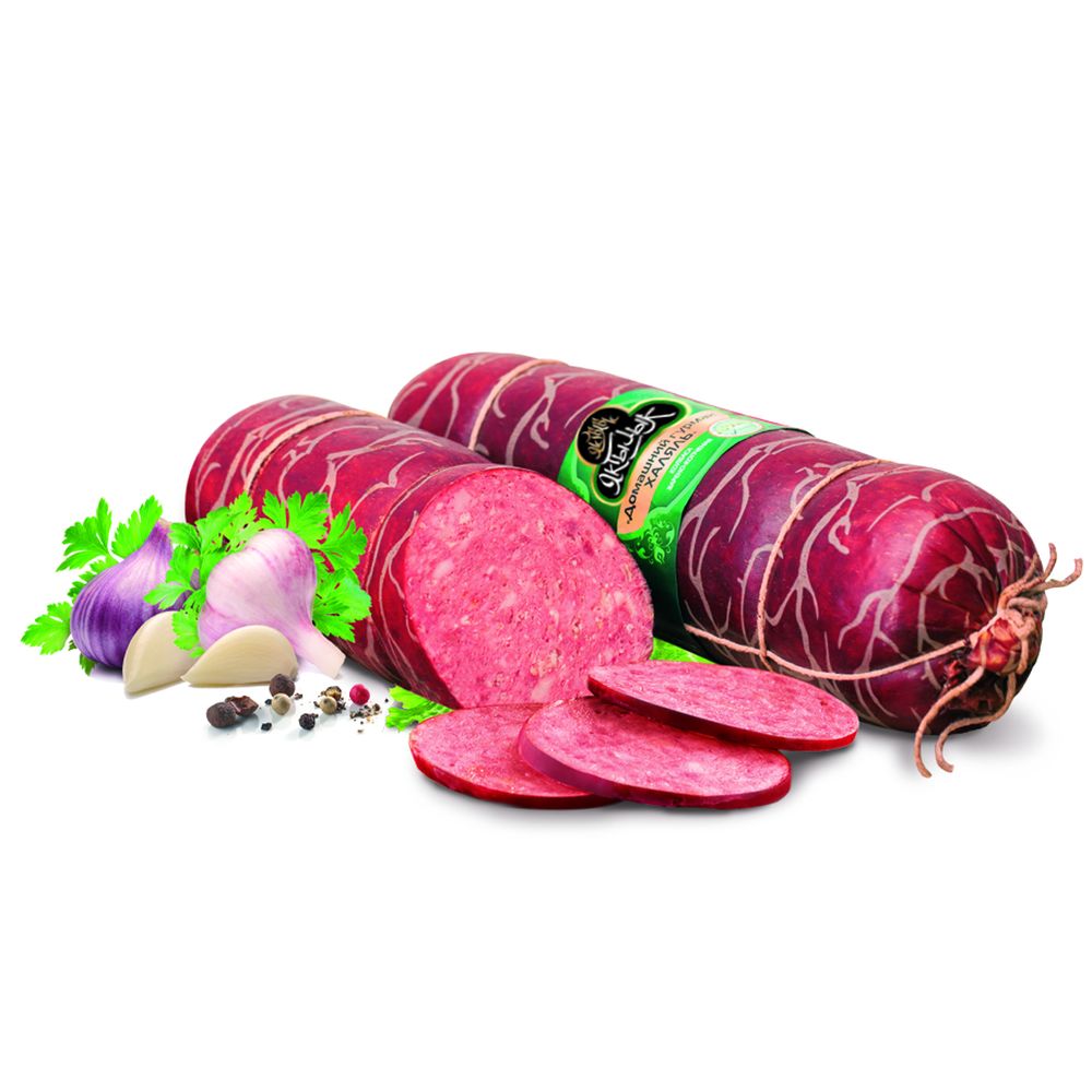 КОЛБАСА П\К ДОМАШНИЙ ГУРМАН ХАЛЯЛЬ ЯКТЫЛЫК /ВЕС