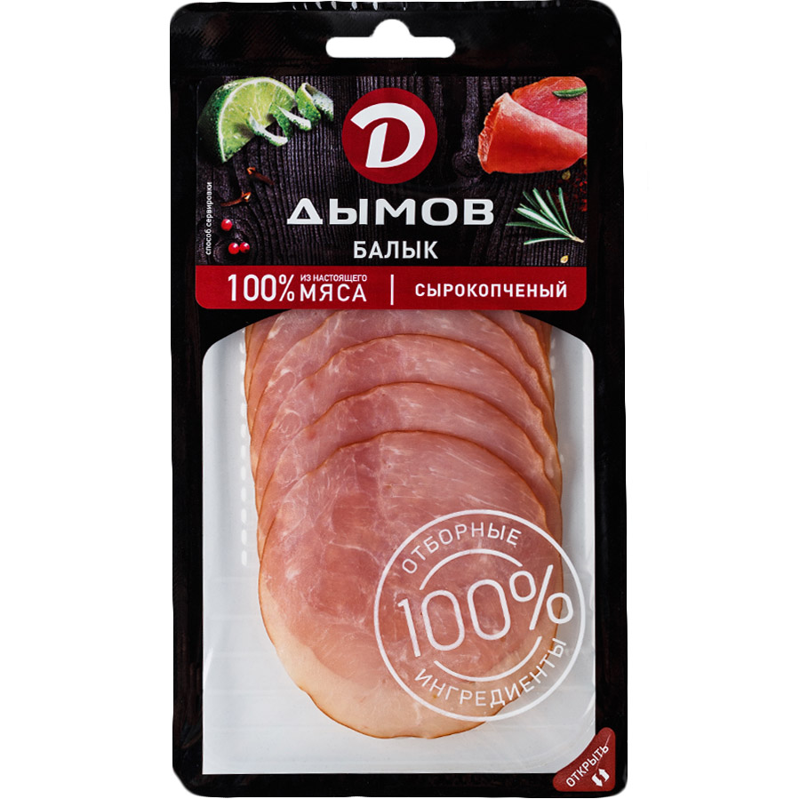 БАЛЫК С/К НАРЕЗКА ДЫМОВ 70ГР БАЛЫК С/К НАРЕЗКА ДЫМОВ 70ГР