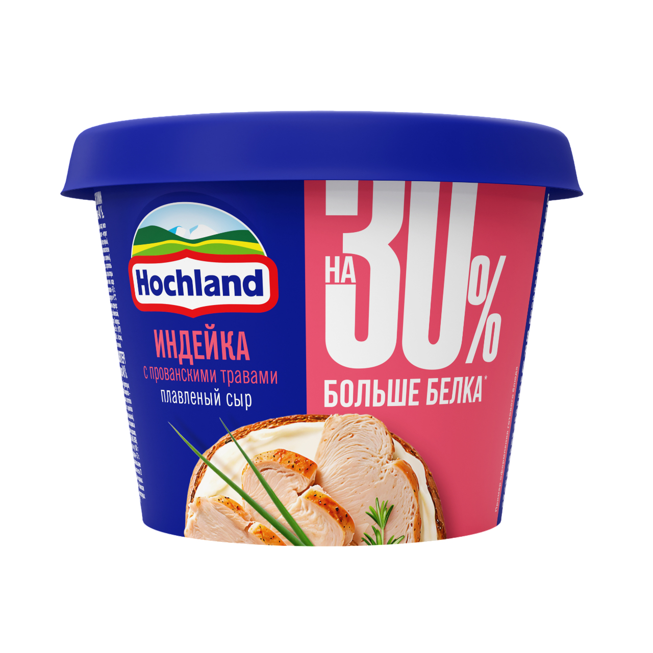 БЗМЖ СЫР ХОХЛАНД ПЛАВЛЕНЫЙ 230ГР ИНДЕЙКА С ПРОВАНСКИМИ ТРАВАМИ