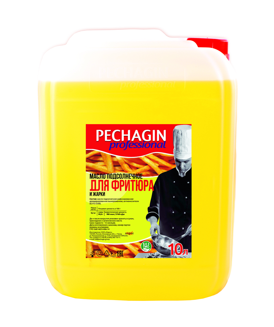 МАСЛО ПЕЧАГИН ДЛЯ ФРИТЮРА ПРО 10Л