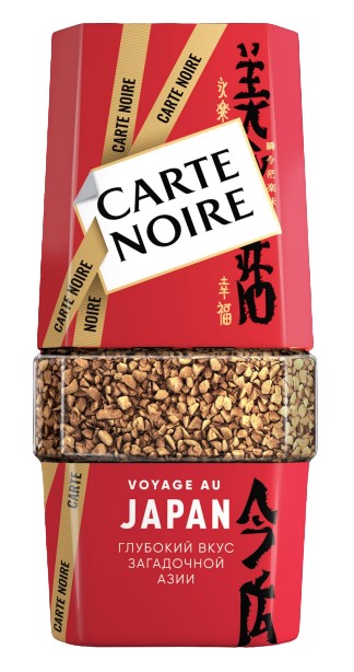 КОФЕ КАРТ НУАР VOYAGE AU JAPAN РАСТВОРИМЫЙ СТ/Б 90Г