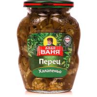 ПЕРЕЦ ХАЛАПЕНЬО (НАРЕЗАННЫЙ) ДЯДЯ ВАНЯ СТ/Б 350ГР ПЕРЕЦ ХАЛАПЕНЬО (НАРЕЗАННЫЙ) ДЯДЯ ВАНЯ СТ/Б 350ГР