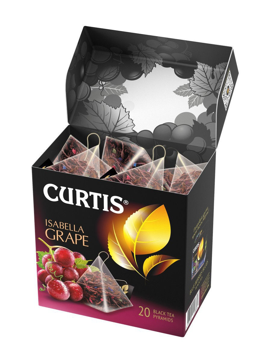 ЧАЙ КЕРТИС ИЗАБЕЛЛА ГРАП ПИРАМ 20П*12