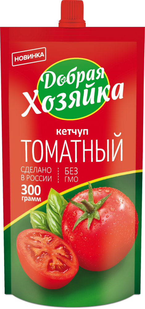 КЕТЧУП ДОБРАЯ ХОЗЯЙКА ТОМАТНЫЙ 300 ГР