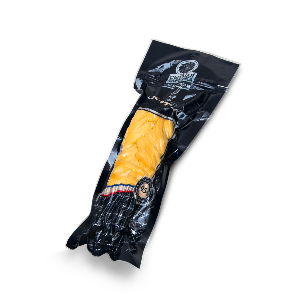 БЗМЖ СЫР КОСИЧКА СЫРНАЯ ТАРЕЛКА В/У 150ГР