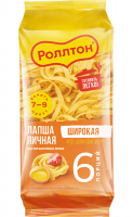 ЛАПША РОЛЛТОН ЯИЧНАЯ КЛАССИЧЕСКАЯ 400ГР ЛАПША РОЛЛТОН ЯИЧНАЯ КЛАССИЧЕСКАЯ 400ГР