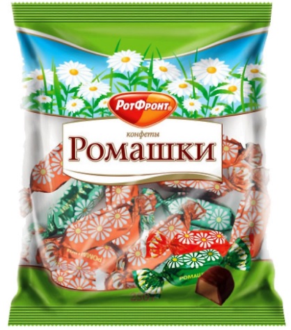 КОНФЕТЫ РОМАШКИ КРАСНЫЙ ОКТЯБРЬ 250ГР