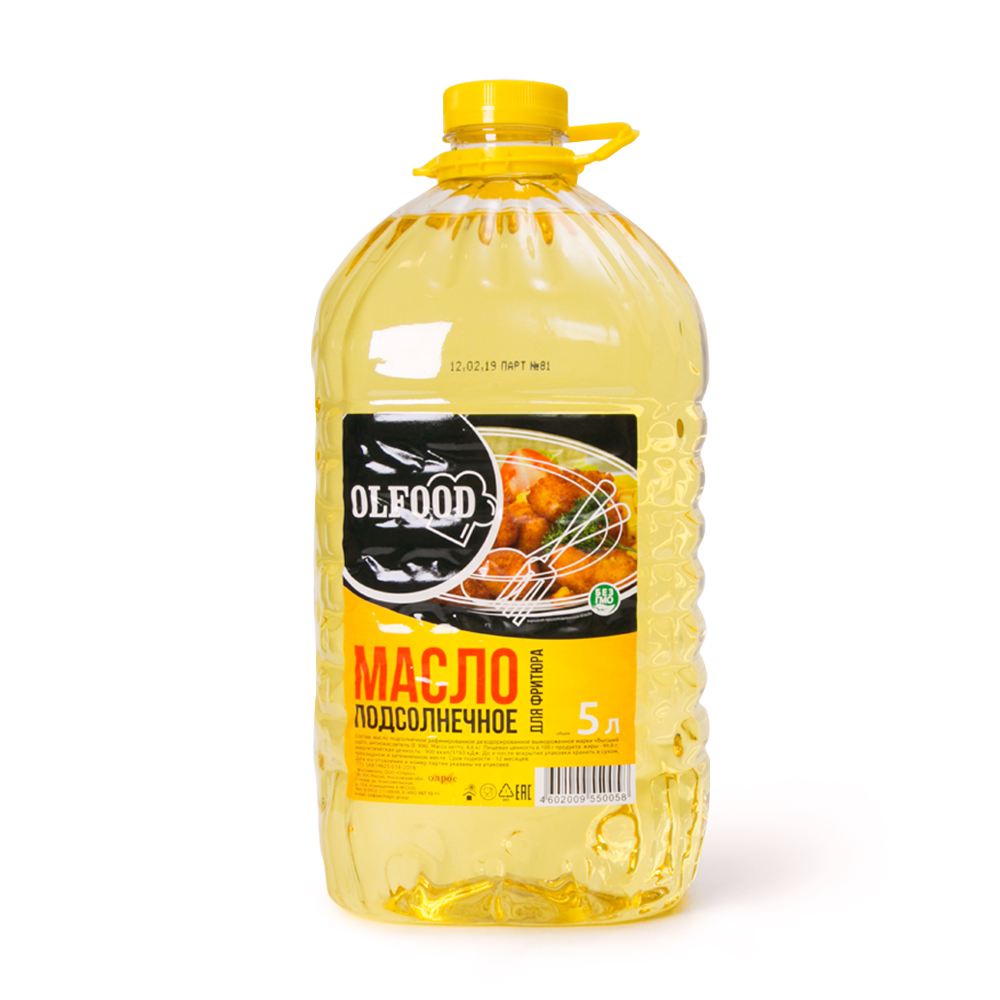 МАСЛО ДЛЯ ФРИТЮРА ОЛФУД Т/П 5Л