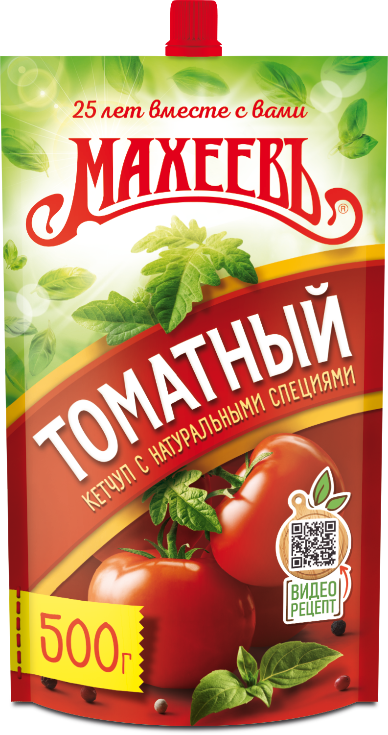 КЕТЧУП МАХЕЕВ ТОМАТНЫЙ 500ГР ДПДЗ