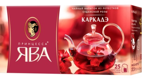 ЧАЙ ПРИНЦЕССА ЯВА КАРКАДЕ 25П*1,5ГР