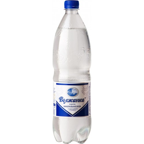 ВОДА ВОЛЖАНКА МИНЕРАЛЬНАЯ ГАЗ 1Л ПЭТ