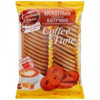 ПЕЧЕНЬЕ ХЛЕБНЫЙ СПАС СДОБНОЕ КРЕНДЕЛЬКИ КАПУЧИНО/ТРОСТНИК САХАРОМ 500ГР ПЕЧЕНЬЕ ХЛЕБНЫЙ СПАС СДОБНОЕ КРЕНДЕЛЬКИ КАПУЧИНО/ТРОСТНИК САХАРОМ 500ГР