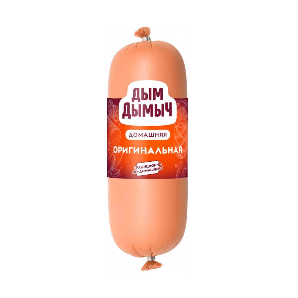 КОЛБАСА ВАРЕНАЯ ДОМАШНЯЯ ОРИГИНАЛЬНАЯ 450ГР ТМ ДД