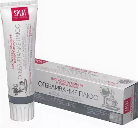 ПАСТА ЗУБ СПЛАТ ОТБЕЛИВАНИЕ ПЛЮС 100МЛ