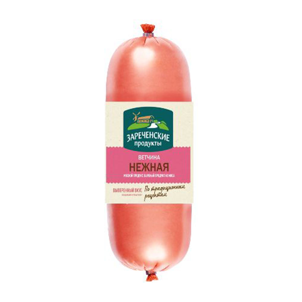 ВЕТЧИНА НЕЖНАЯ ЗАРЕЧЕНСКИЕ ПРОДУКТЫ П/А /ВЕС