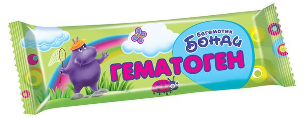 ГЕМАТОГЕН БЕГЕМОТИК БОНДИ 40ГР ГЕМАТОГЕН БЕГЕМОТИК БОНДИ 40ГР