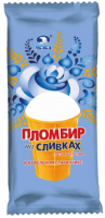 БЗМЖ МОРОЖЕНОЕ НЧ ПЛОМБИР НА СЛИВКАХ ВАФ/СТ 75ГР