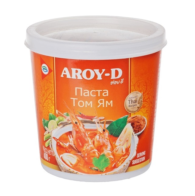 ПАСТА TOM YAM, ТМ AROY-D  400ГР