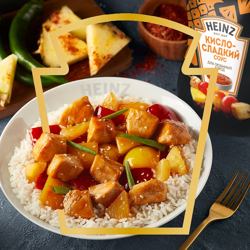 СОУС ХАЙНЦ КИСЛО СЛАДКИЙ 200ГР ДП