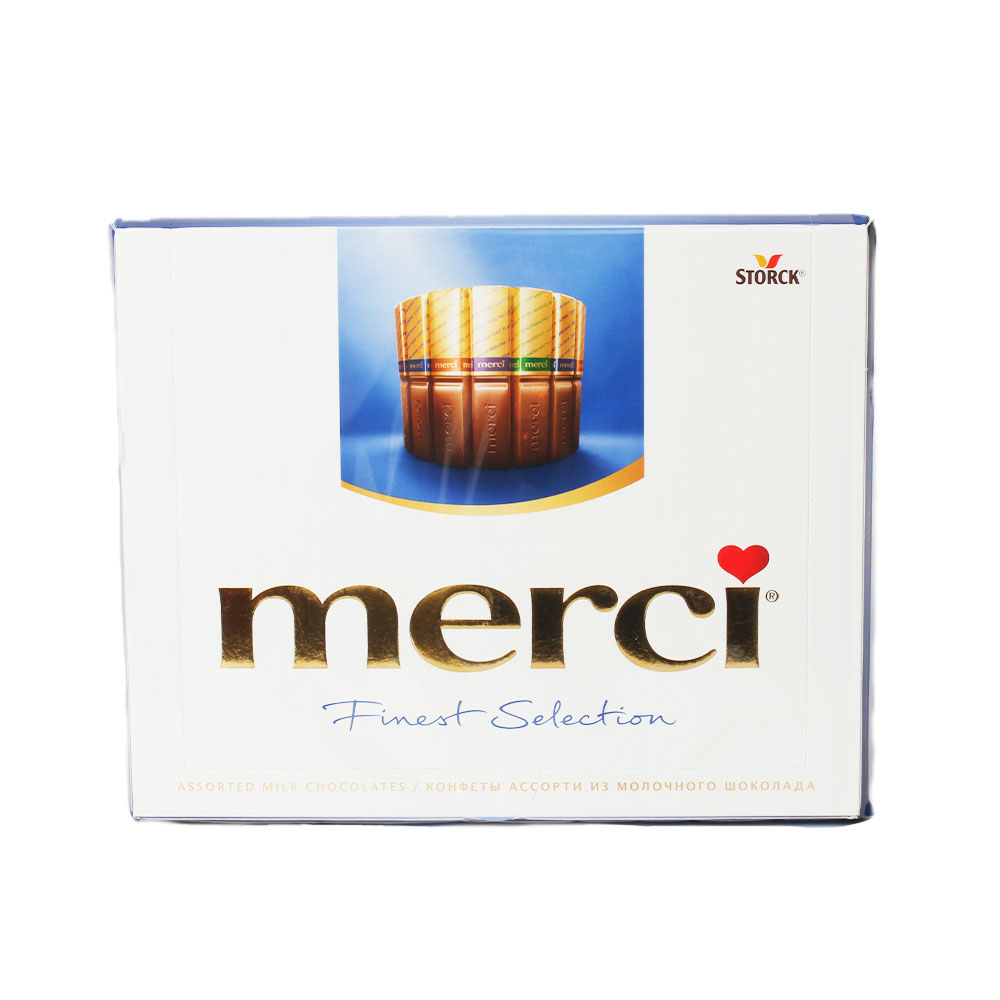 НАБОР КОНФЕТ МЕРСИ МОЛОЧНЫЙ 250ГР