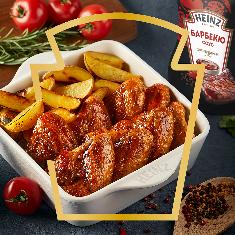 СОУС ХАЙНЦ БАРБЕКЮ 200ГР Д/П