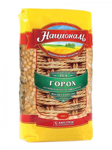 ГОРОХ НАЦИОНАЛЬ КАЛИБРОВАННЫЙ 900ГР