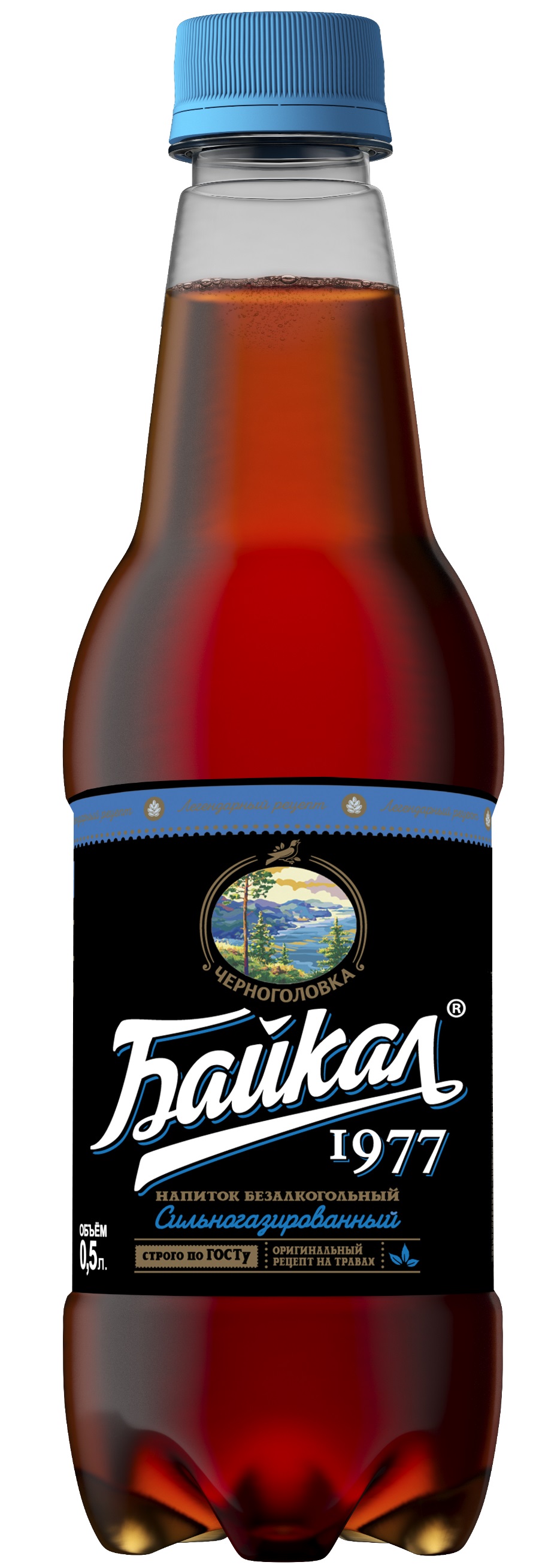 ЛИМОНАД ЧЕРНОГОЛОВКА БАЙКАЛ 0,5Л ПЭТ