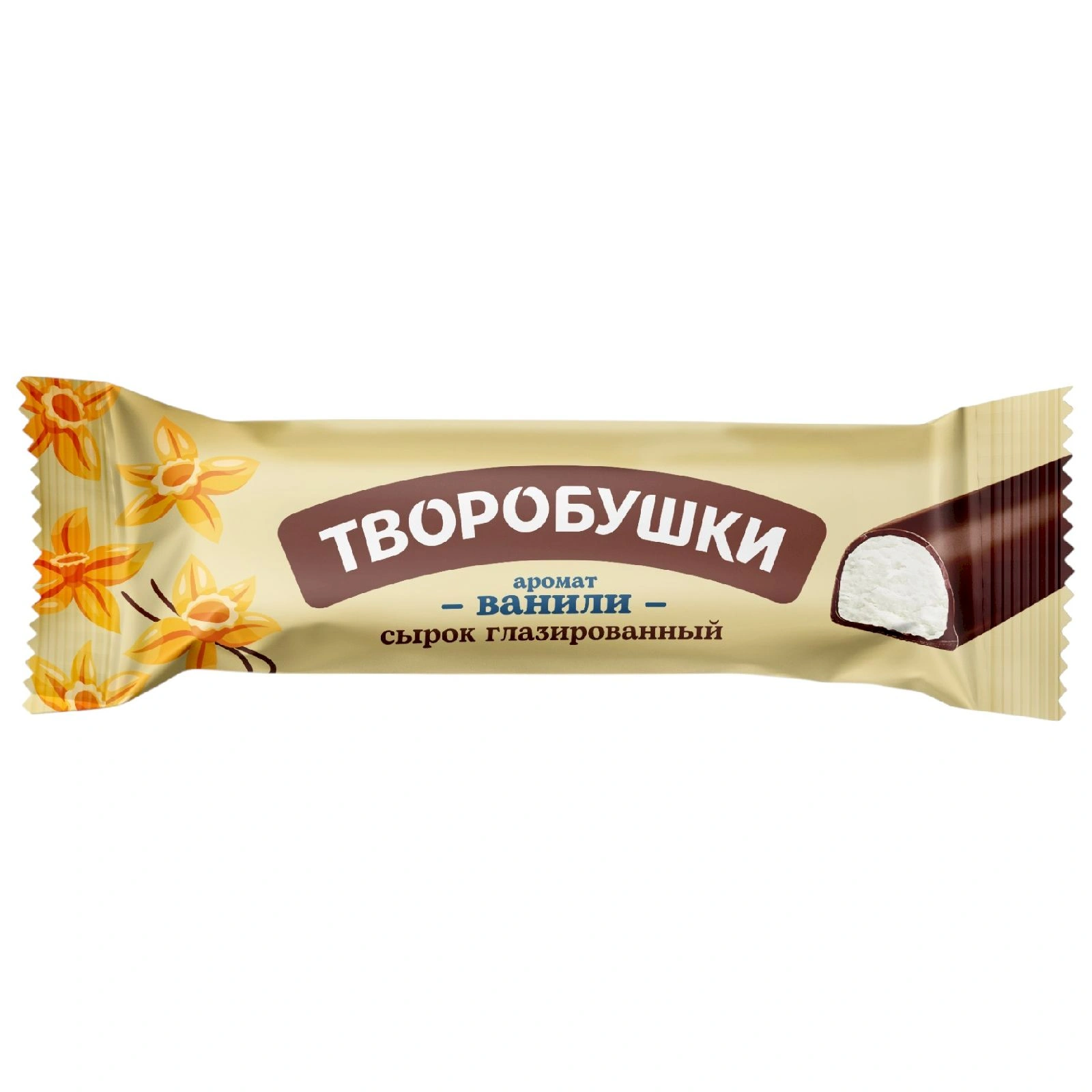 БЗМЖ СЫРОК ТВОРОЖНЫЙ ТВОРОБУШКИ ВАНИЛЬ ГЛАЗИР 20% 40ГР