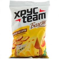СУХАРИКИ ХРУС-TEAM БАГЕТ СЫРНОЕ АССОРТИ 60ГР СУХАРИКИ ХРУС-TEAM БАГЕТ СЫРНОЕ АССОРТИ 60ГР