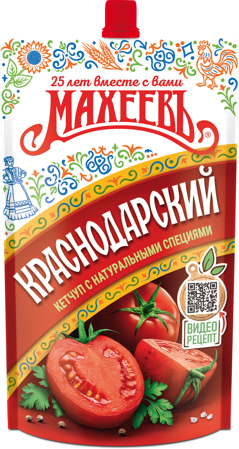 КЕТЧУП МАХЕЕВ КРАСНОДАРСКИЙ 300ГР ДПДЗ