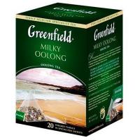 ЧАЙ ГРИНФИЛД МИЛКИ ОЛОНГ ПИРАМИДКИ 20П*2ГР
