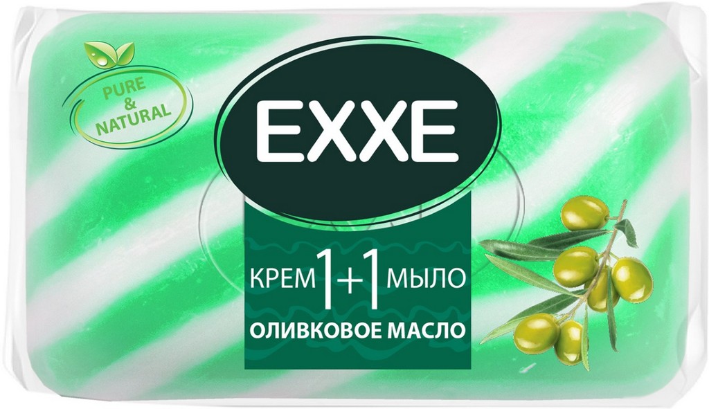 КРЕМ-МЫЛО EXXE ЗЕЛЕНЫЙ ЧАЙ 80ГР