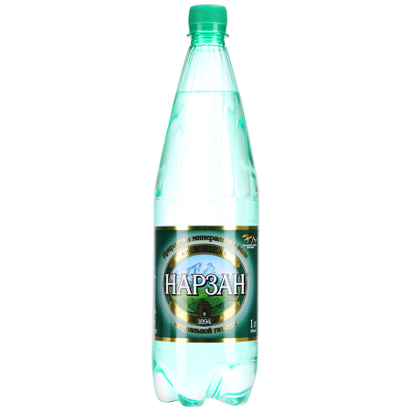 ВОДА НАРЗАН МИНЕРАЛЬНАЯ НАТУР 1Л ПЭТ