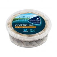 СЕЛЬДЬ ФИЛЕ-КУСОЧКИ В МАСЛЕ РМ СЕЛЕДОЧКА ПО ДОМАШНЕМУ 400ГР