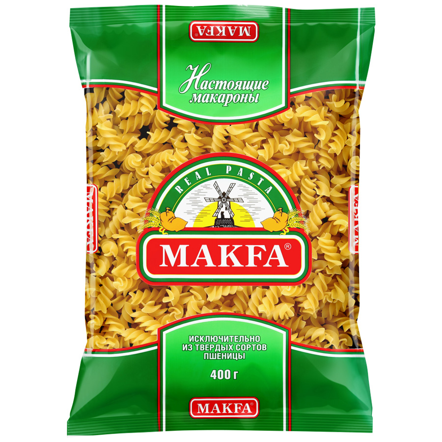 МАКАРОНЫ МАКФА СПИРАЛИ 450ГР
