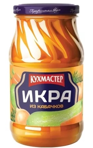 ЗАКУСКА КУХМАСТЕР ИКРА ИЗ КАБАЧКОВ 385ГР