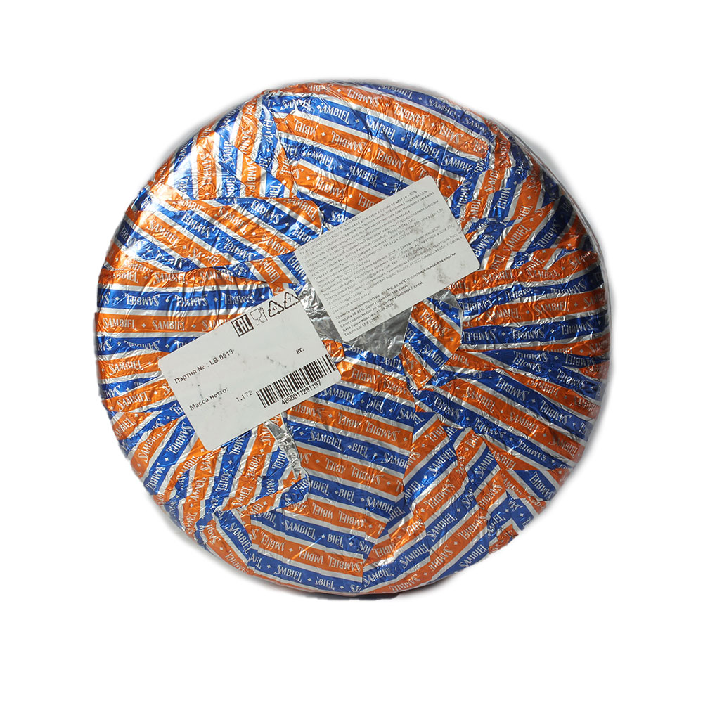 БЗМЖ СЫР С ГОЛУБОЙ ПЛЕСЕНЬЮ SAMBIEL П/КРУГ /ВЕС