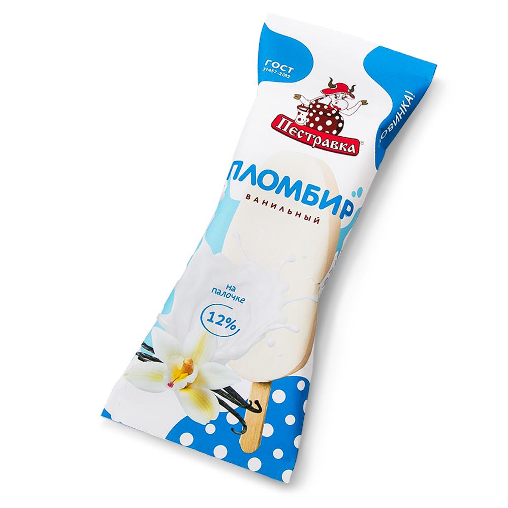 БЗМЖ МОРОЖЕНОЕ ПЕСТРАВКА ЭСКИМО ПЛ ВАНИЛЬ 12% 70ГР