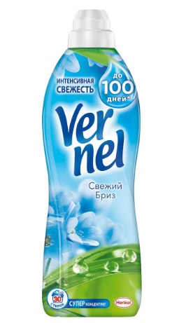 КОНДИЦИОНЕР Д/БЕЛЬЯ ВЕРНЕЛЬ СВЕЖИЙ БРИЗ 910МЛ