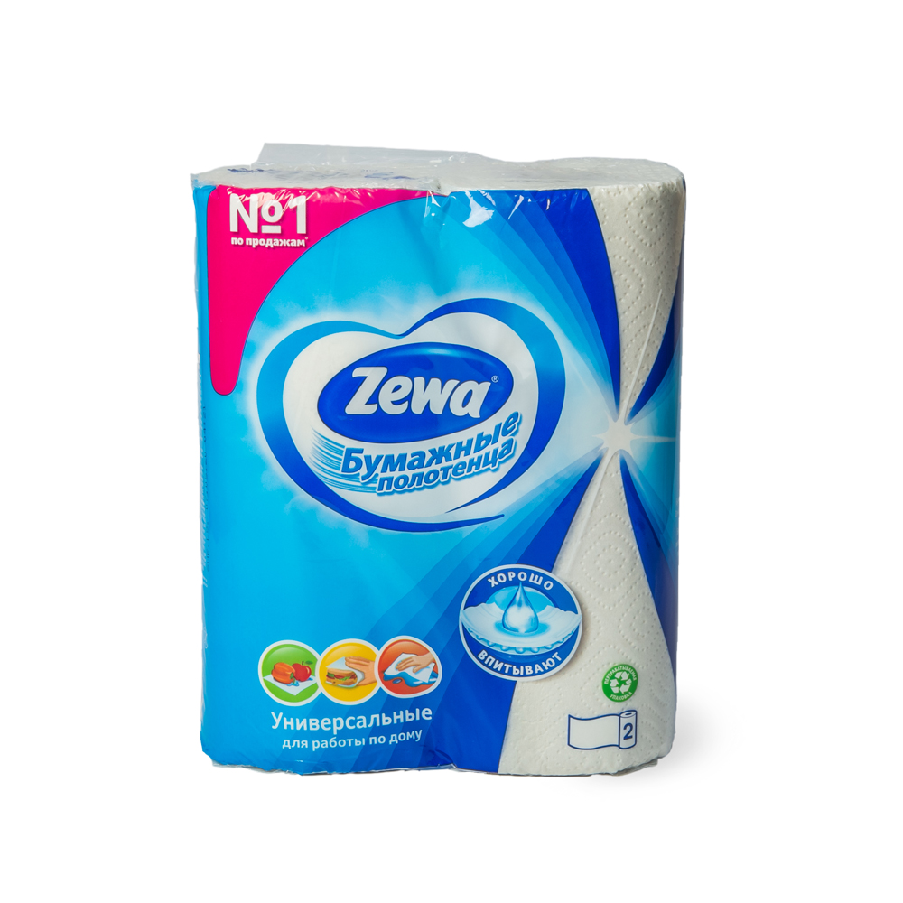 ПОЛОТЕНЦА БУМАЖНЫЕ ЗЕВА 2РУЛ