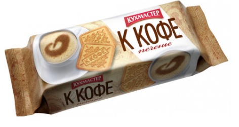 ПЕЧЕНЬЕ К КОФЕ САХАРНОЕ КУХМАСТЕР 220ГР