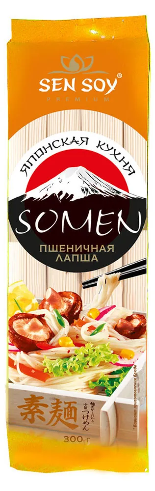 ЛАПША ПШЕНИЧНАЯ СОМЕН СЭНСОЙ 300ГР
