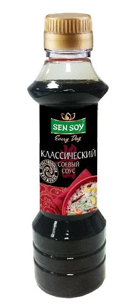 СОУС СОЕВЫЙ КЛАССИЧЕСКИЙ СЭНСОЙ ПЛ/Б 205МЛ